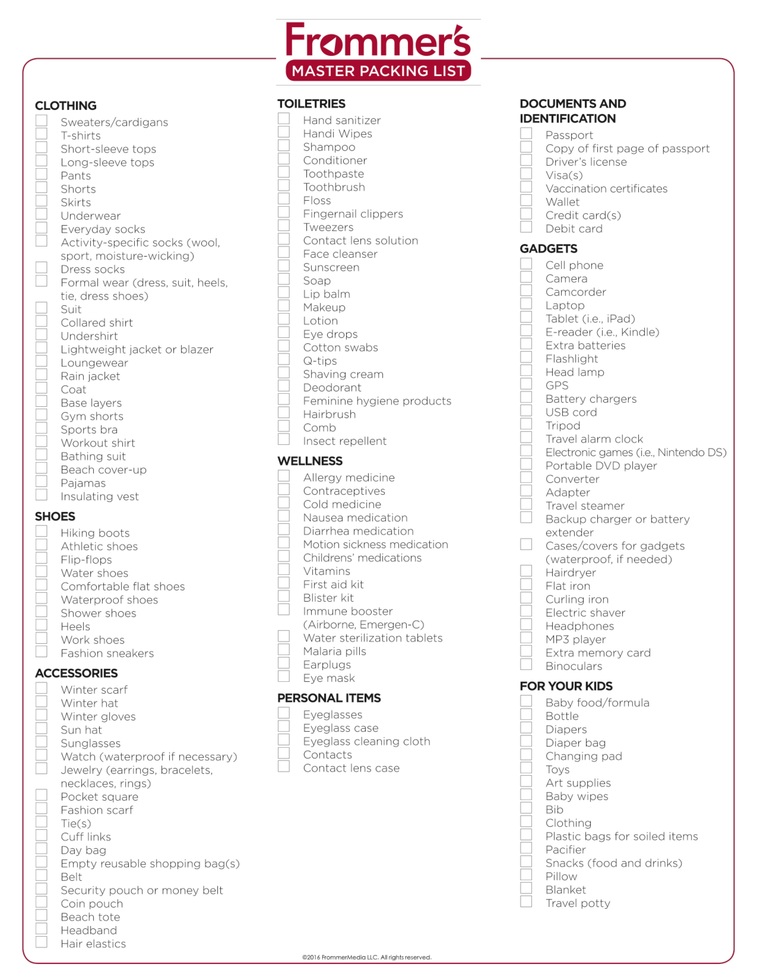 The Ultimate Packing List for Baby Travel (+printable checklist