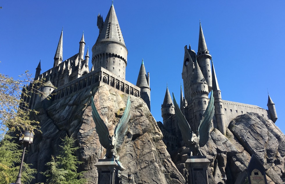 Harry Potter Plastic Tumbler Set Of 4 Universal Studios Wizarding World Cups