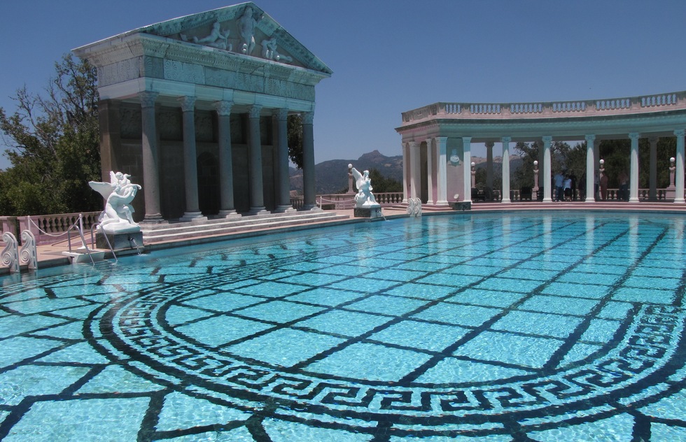 The Pool at Hearst Castle in San Simeon, California
