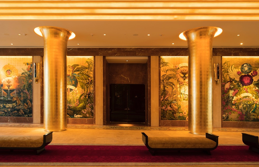 Juan Gatti lobby at Faena Hotel, Miami Beach