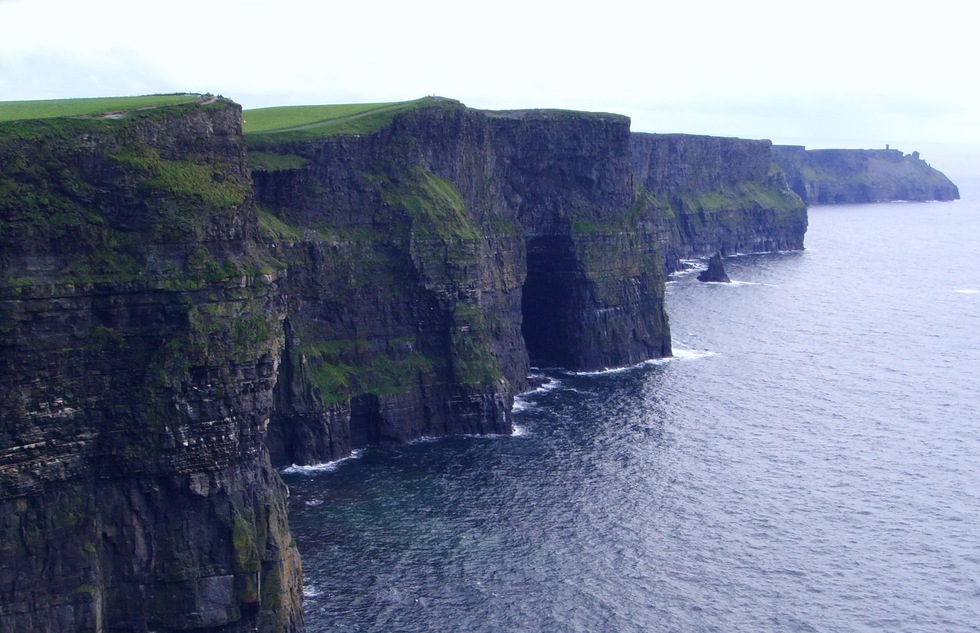 The Cliffs of Moher on Ireland's coast