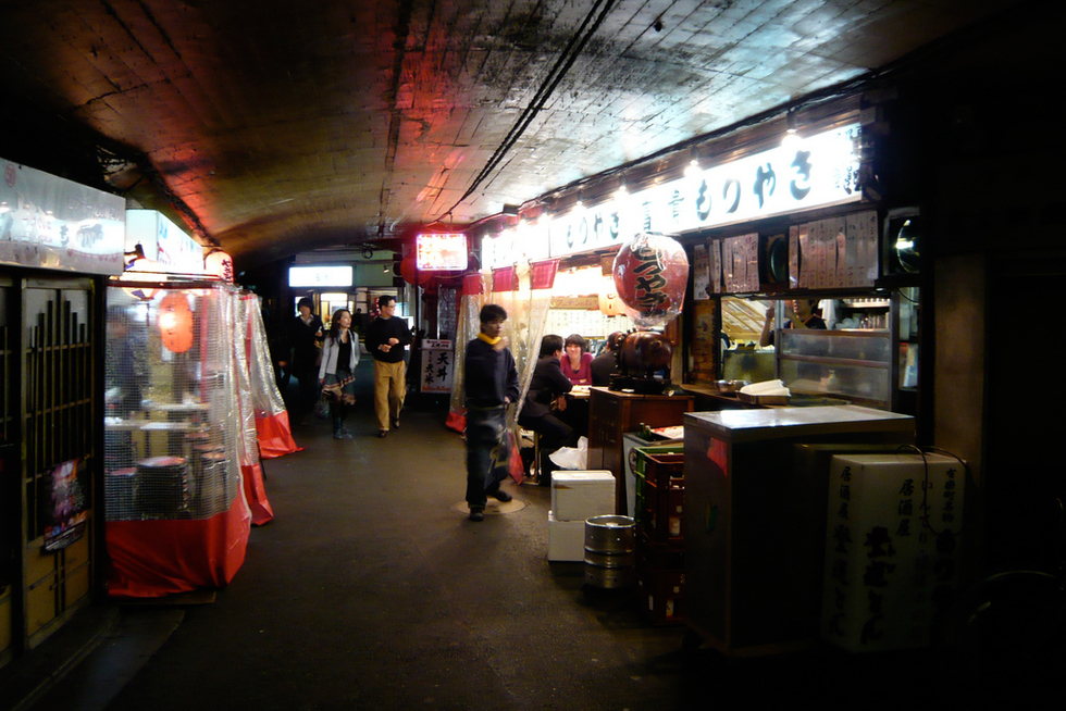 Yakitori Alley at Yurakucho