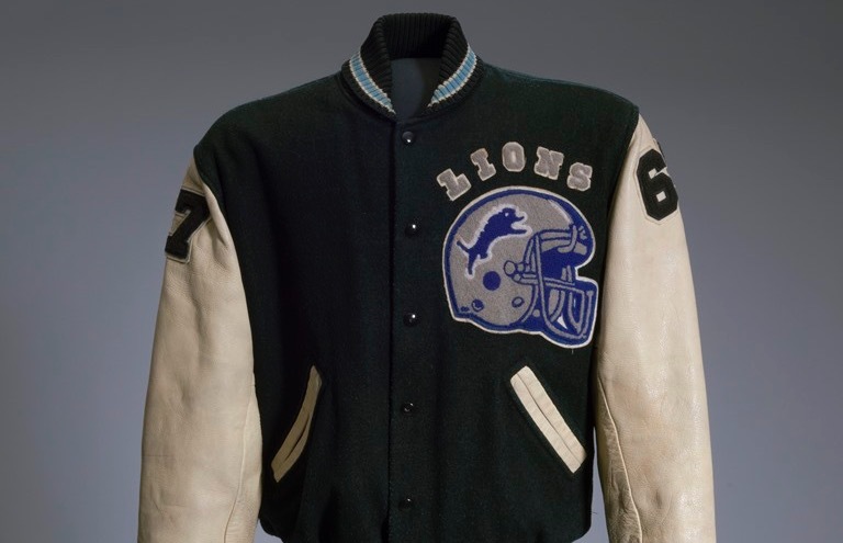 Detroit Lions jacket worn by Eddie Murphy in the film Beverly Hills Cop II