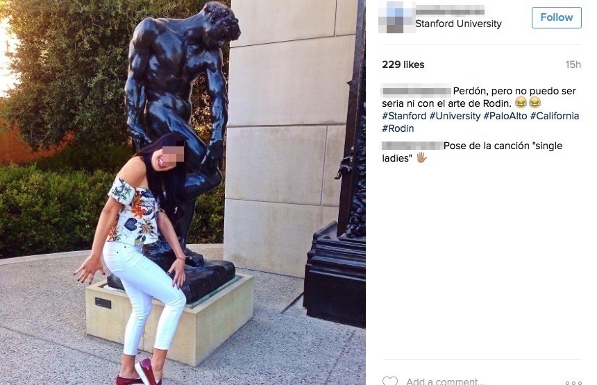Instagram fail: Imitating Statues