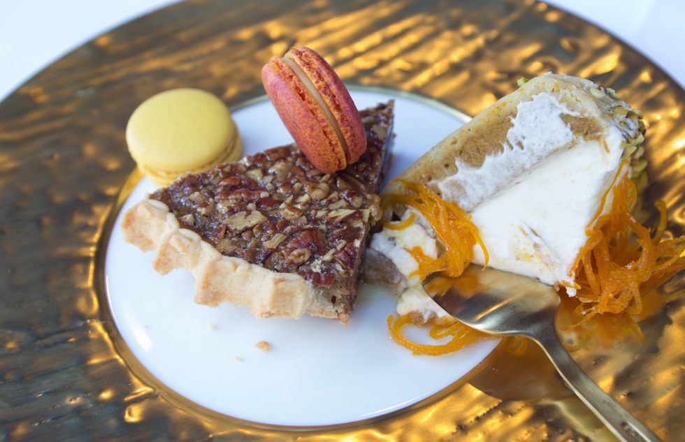 Desserts served aboard Royal Caribbean's Harmony of the Seas