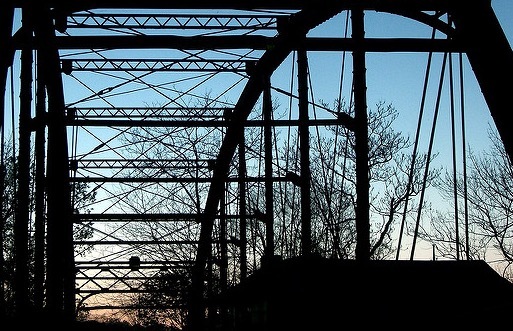 War Eagle Bridge in Northwest Arkansas