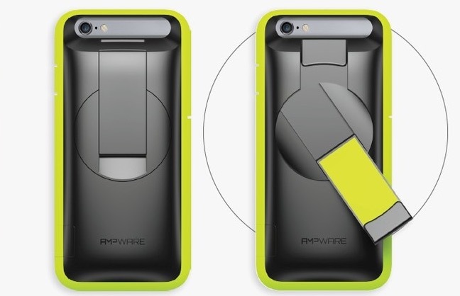 AMPware iPhone crank recharging case, $89