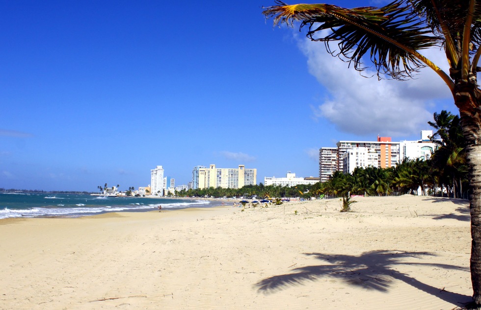 Carolina Public Beach in San Juan, Puerto Rico