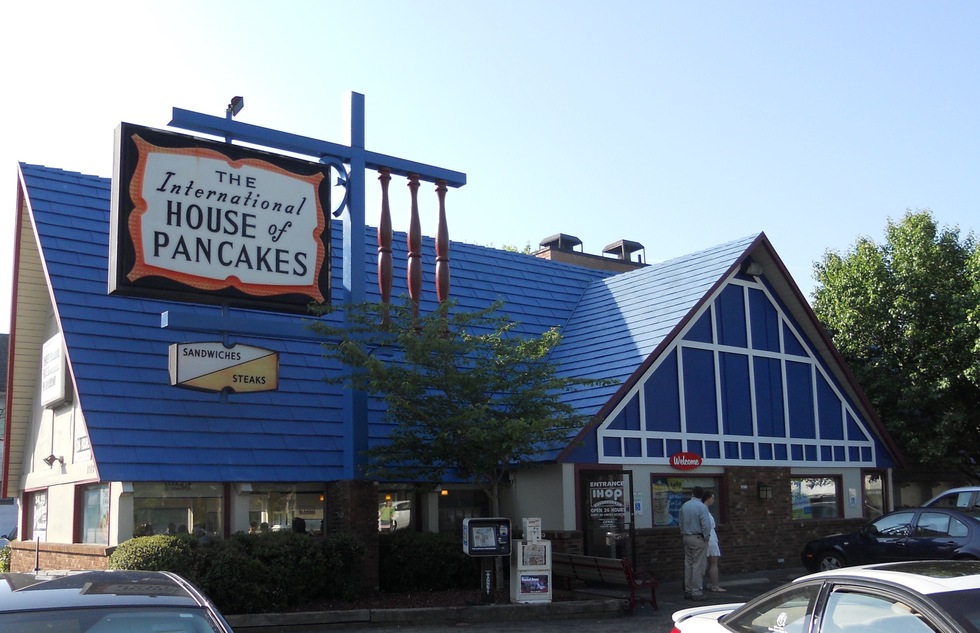 A now-closed IHOP restaurant in Raleigh, North Carolina