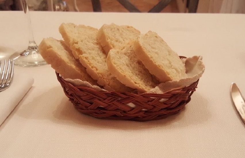 That bread isn't for dipping.