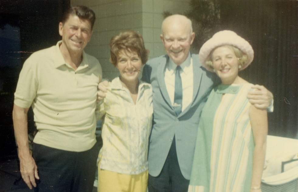 The Reagans in 1967