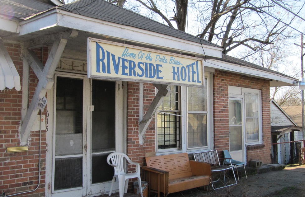 Riverside Hotel in Clarksdale, Mississippi
