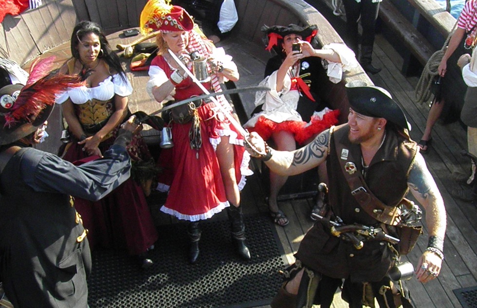 Pirates Week festivities in the Cayman Islands