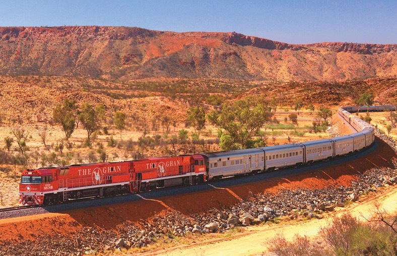 scenic train journeys australia