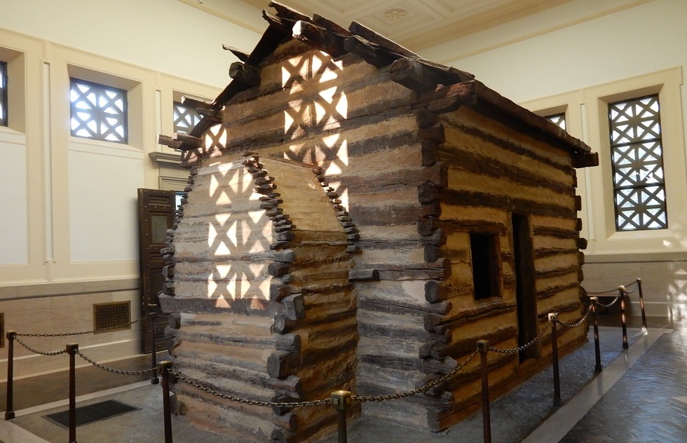 Lincoln's birth cabin, Hodgenville, Kentucky