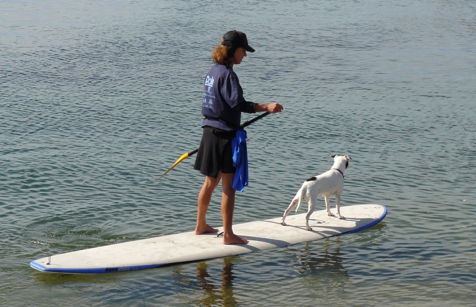 Standup paddleboarding