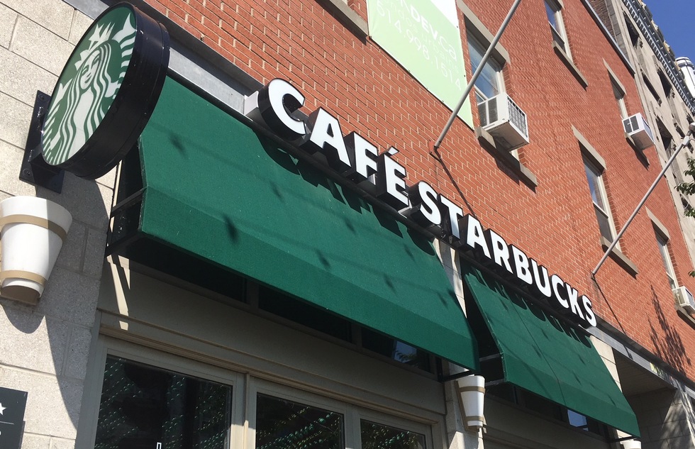 A Starbucks in Montreal must add the word "Cafe" to its name to comply with French Canadian law.