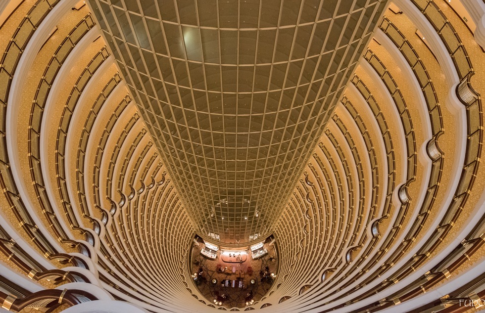 Atrium of the Grand Hyatt Shanghai