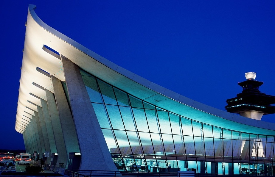 Washington Dulles International Airport in Virginia