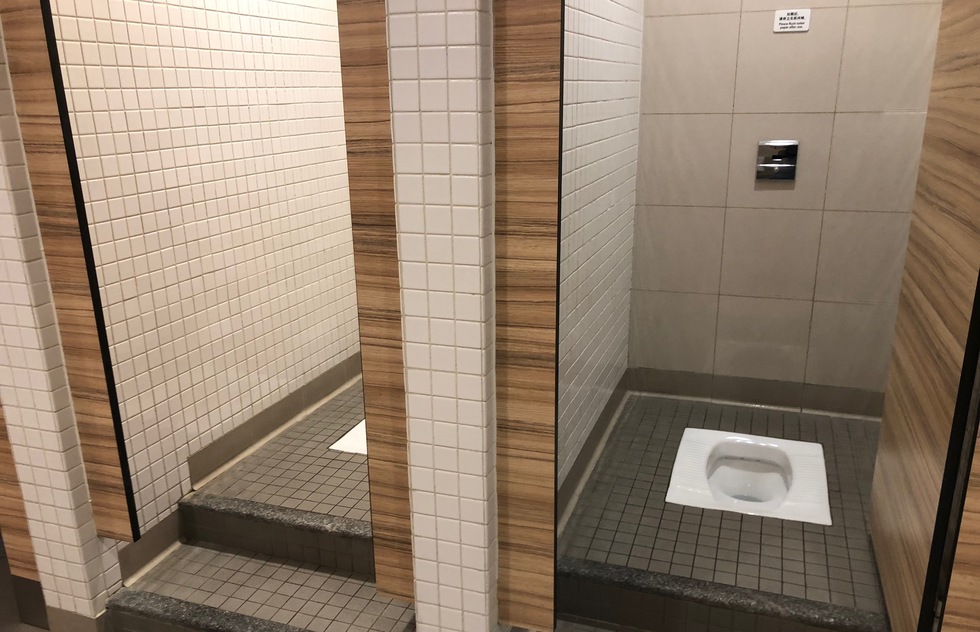 Asian-style toilets