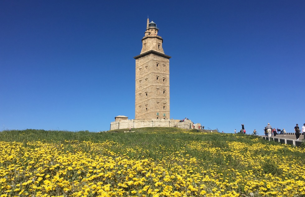 Tower of Hercules, A Coruna, Galicia, Spain