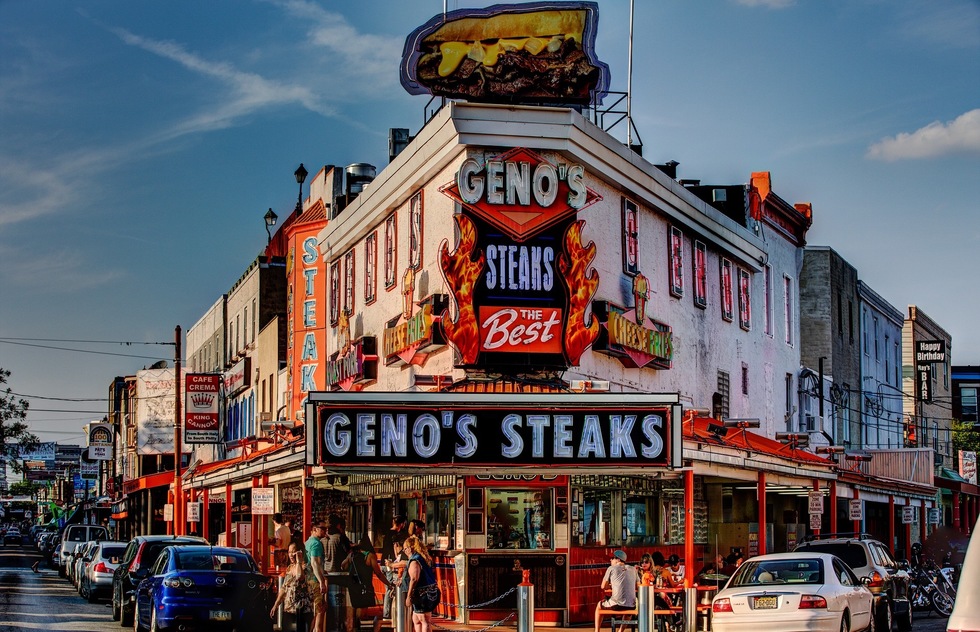 Geno's Steaks in Philadelphia