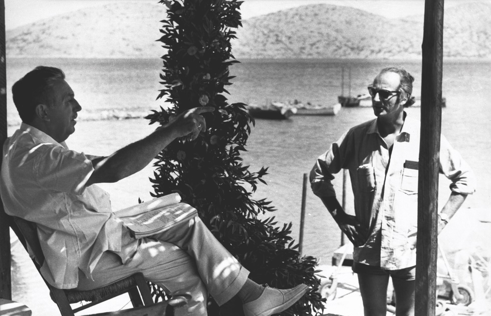 Walt Disney in Crete, 1963
