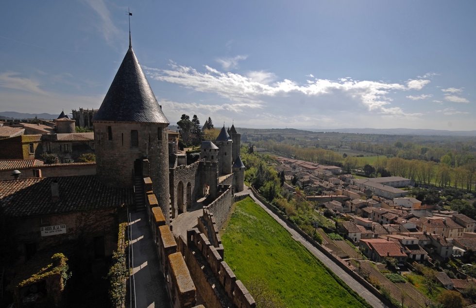 France's Canal du Midi: Carcassonne
