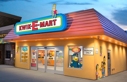 3D Version of "Simpsons" Convenience Store Comes to Myrtle Beach | Frommer's