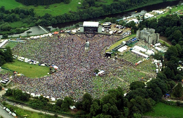 Great outdoor music venues worldwide: Slane Castle, Ireland