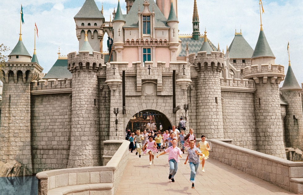 Disneyland: Sleeping Beauty Castle, 1955