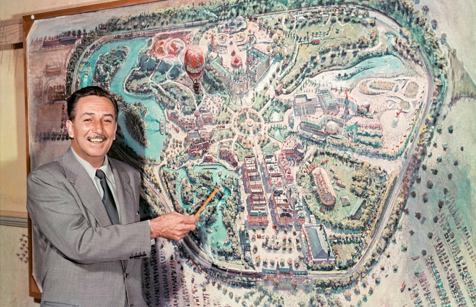 Looking inside Walt Disney's Disneyland by Taschen
