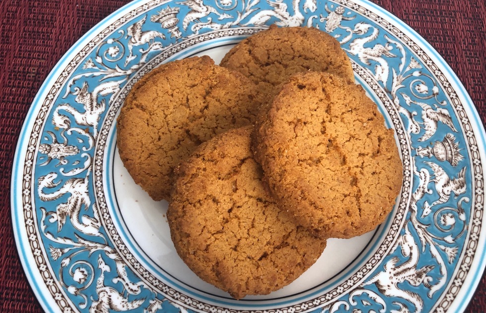 Cornish spicy cookies called "Cornish Fairings", part of traditional Cornish food and drink