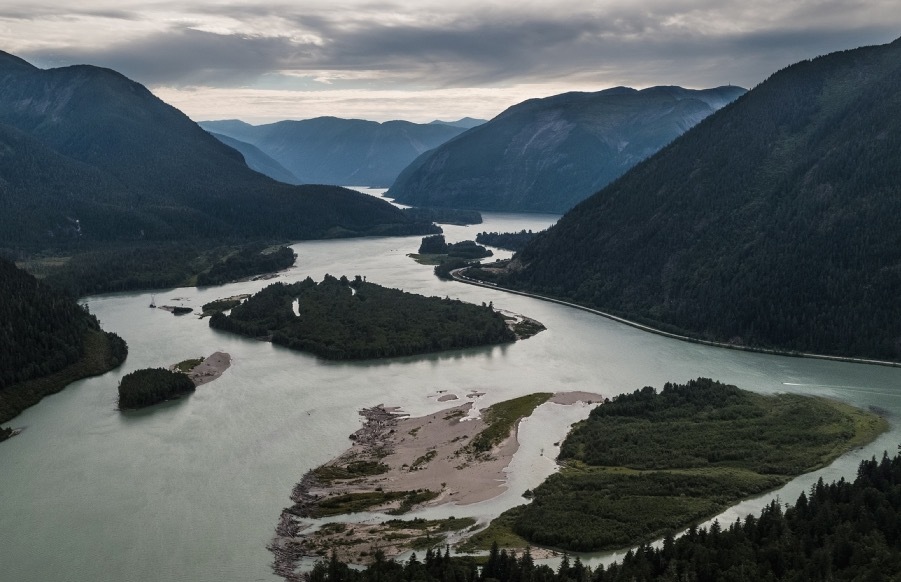 Skeena River in British Columbia