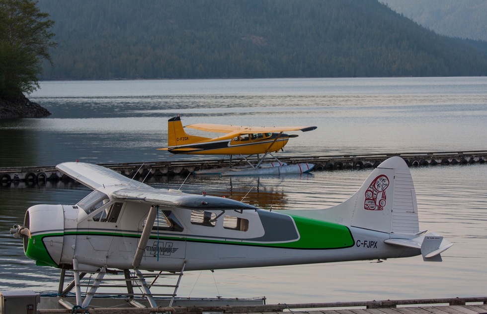 Seaplanes in Prince Rupert, British Columbia
