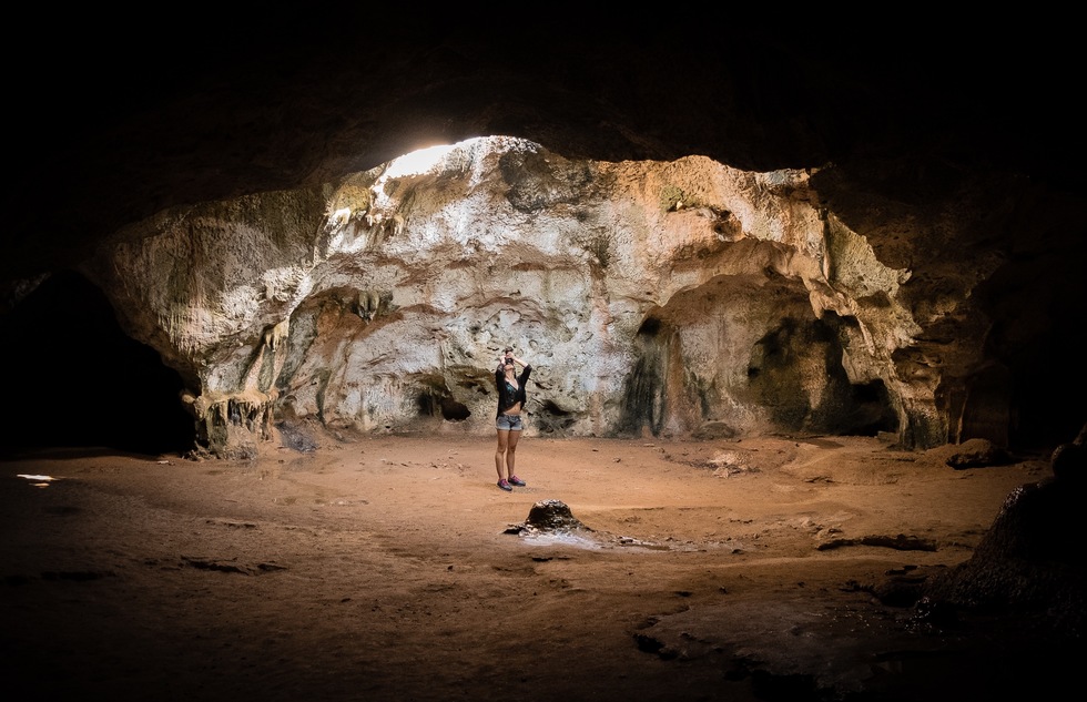 Quadirikiri Cave in Aruba's Arikok National Park
