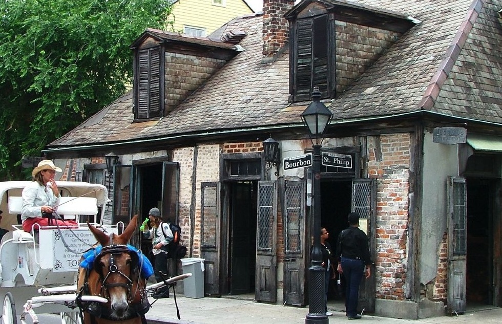 Jean Lafitte's Blacksmith Shop in New Orleans