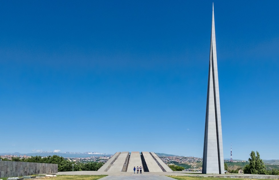 Tsitsernakaberd Memorial Complex in Yerevan, Armenia