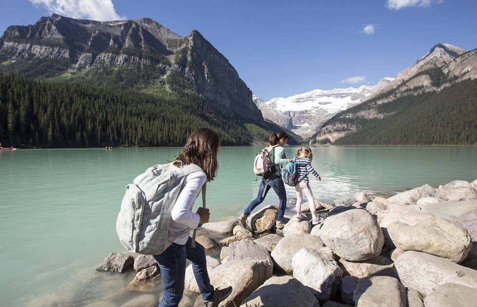 Best Lakefront Hotel Trips for Families in the USA and Canada: Fairmont Chateau Lake Louise, Banff National Park, Canada