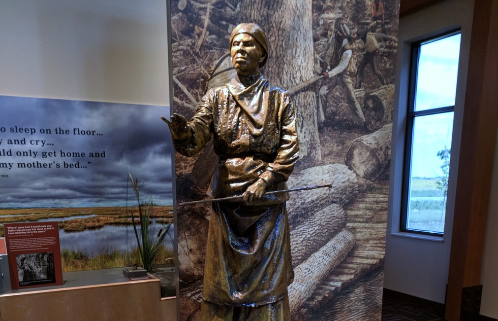 Harriet Tubman Underground Railroad Visitor Center in Dorchester County, Maryland