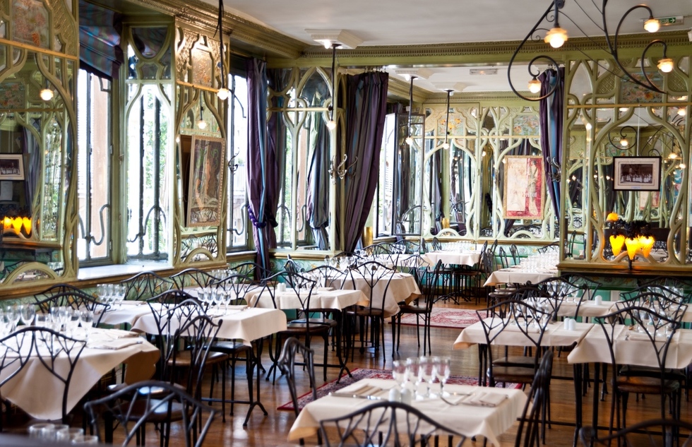 The Best Belle Epoque/ Art Nouveau Cafes in Paris: Bouillon Racine