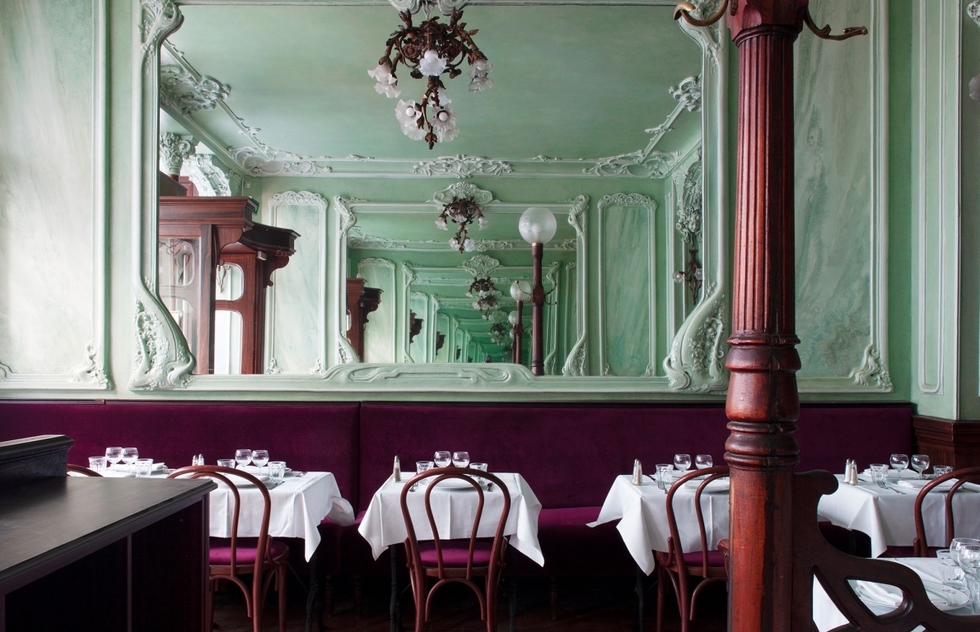 The Best Belle Epoque/ Art Nouveau Cafes in Paris: Bouillon Julien