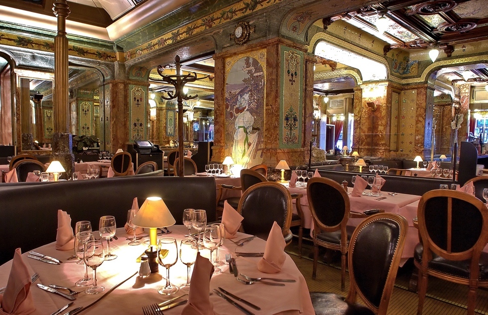 The Best Belle Epoque/ Art Nouveau Cafes in Paris: Mollard