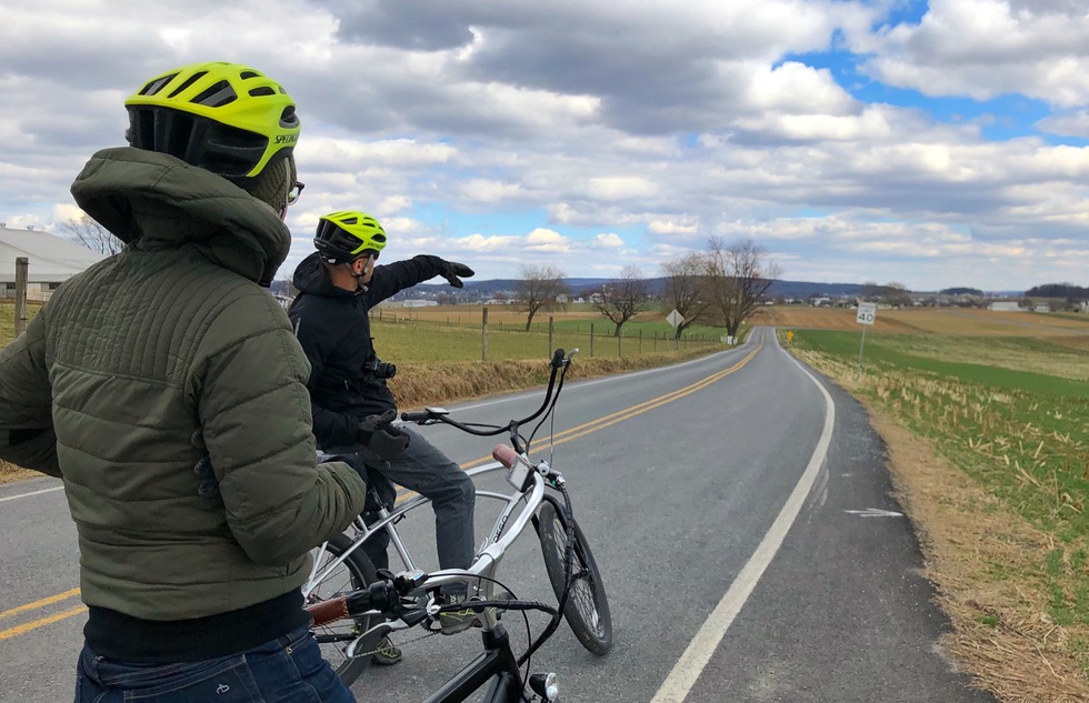 Bike tour in Lancaster County, Pennsylvania