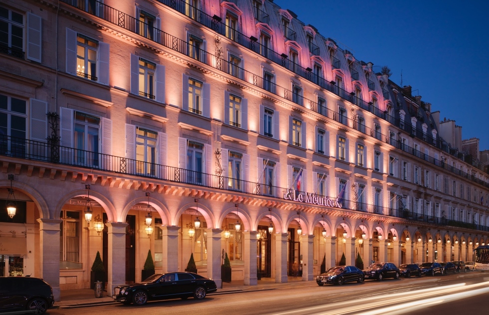 Places where you can still find evidence of World War II in Paris: Le Meurice