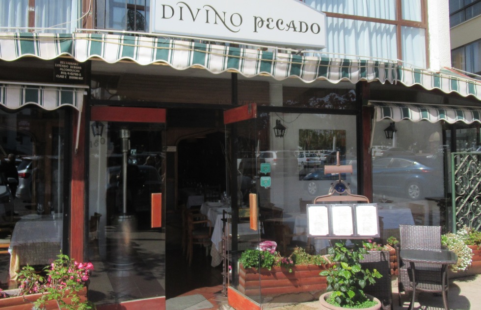 Divino Pecado restaurant in Viña del Mar, Chile
