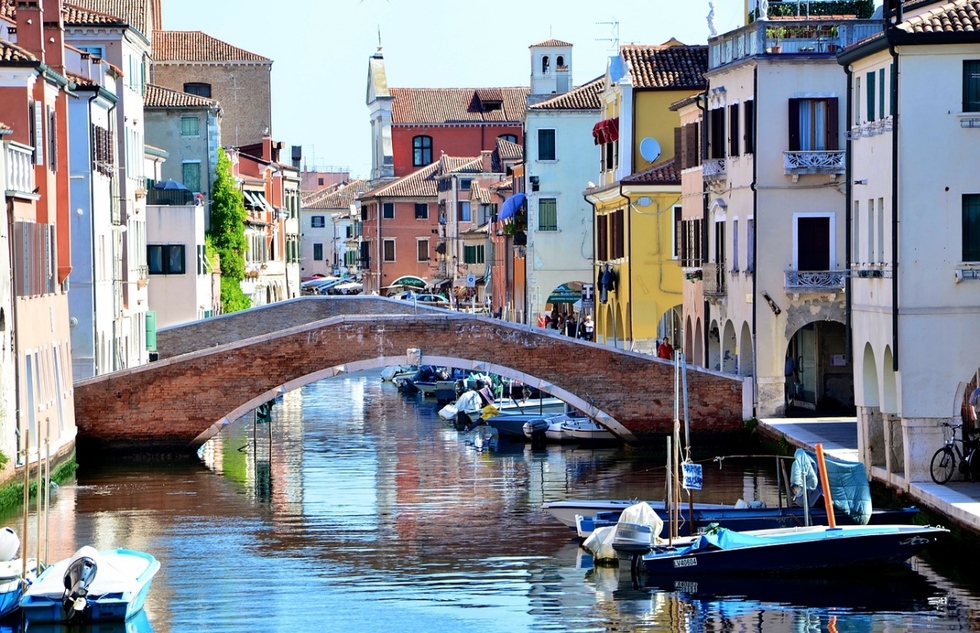 Quiet places in crowded Venice, Italy: Chioggia