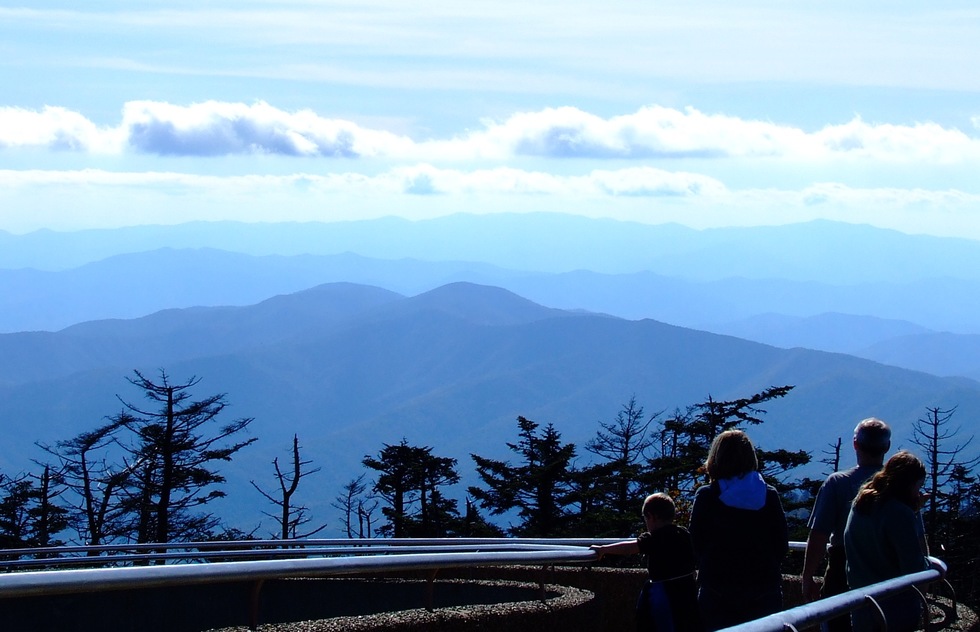 Clingmans Dome at Great Smoky Mountains National Park