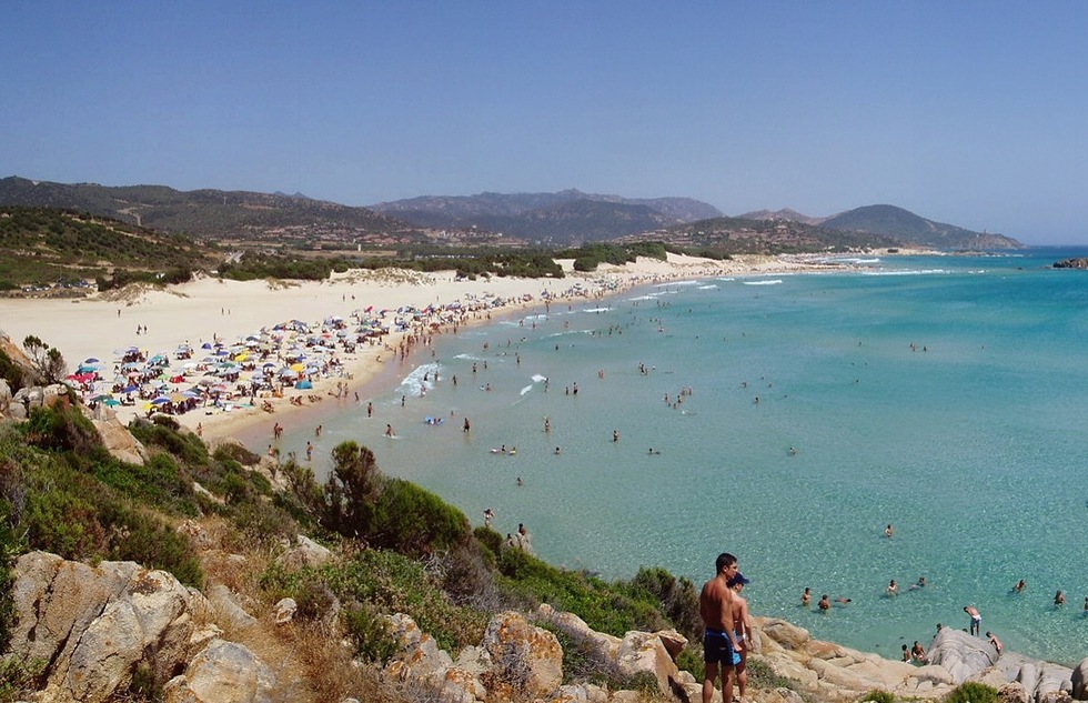 Best Beaches in Italy: Chia Coast, Southern Sardinia
