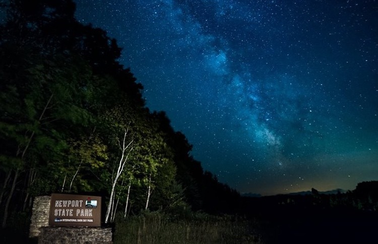 Great Dark Sky Parks for Stargazing: Newport State Park, Wisconsin